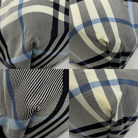 burberry blue label checkerboard